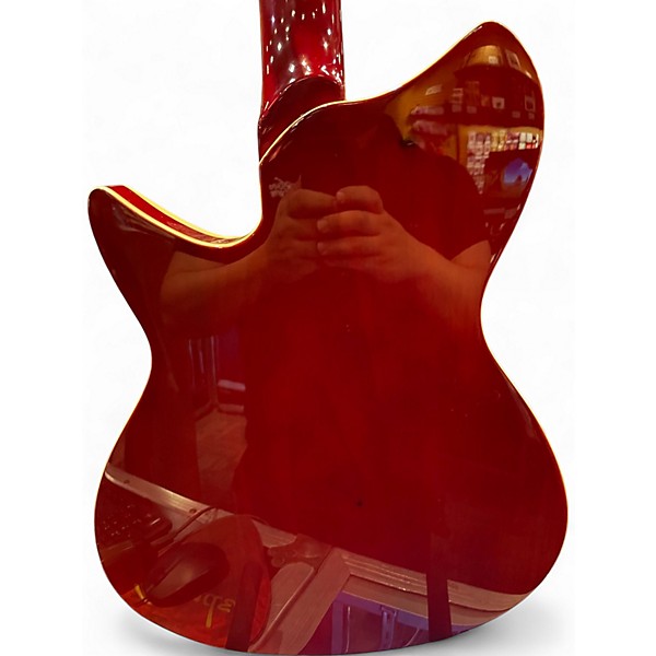 Used Rivolta Cominata Bass Red Electric Bass Guitar