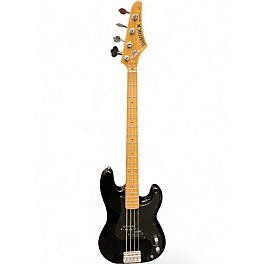 Used 2006 Samick Artist Series Black Electric Bass Guitar