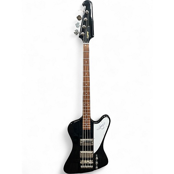 Used Epiphone Thunderbird  Black Electric Bass Guitar