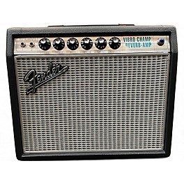 Used Fender 68 Custom Vibro Champ Reverb Tube Guitar Combo Amp