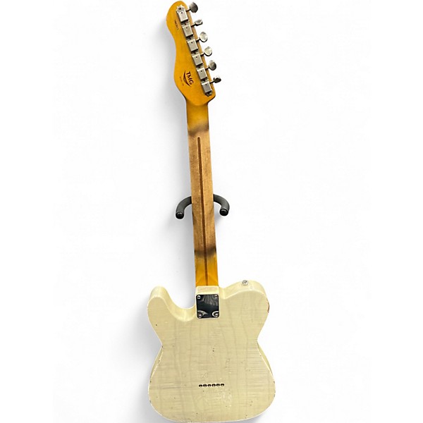 Used TMG Gatton Vintage Blonde Solid Body Electric Guitar
