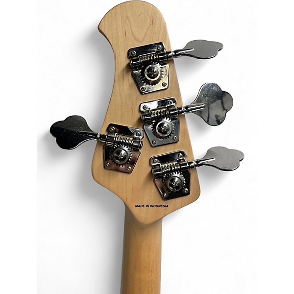 Used Sterling by Music Man Sting Ray 4 String Black Electric Bass Guitar