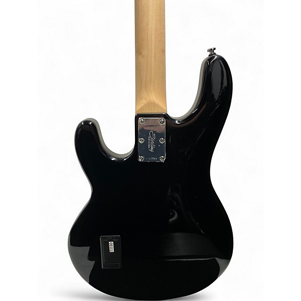 Used Sterling by Music Man Sting Ray 4 String Black Electric Bass Guitar