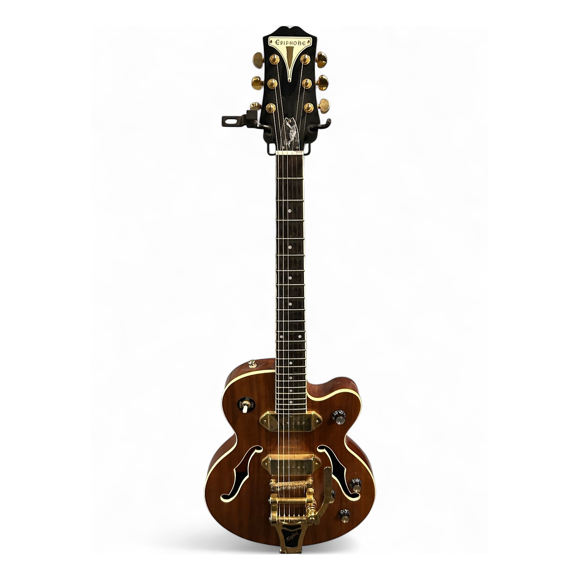 【値下げ】Epiphone wildkat KOA Used Epiphone Wildkat Koa Hollow Body Electric Guitar Koa