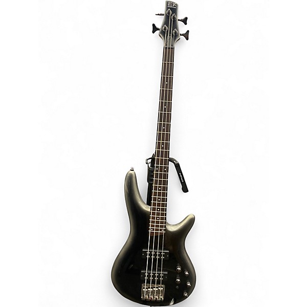 Used Ibanez SR300 Midnight Gray Burst Electric Bass Guitar