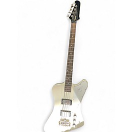 Used Epiphone thunderbird le Classic White Electric Bass Guitar