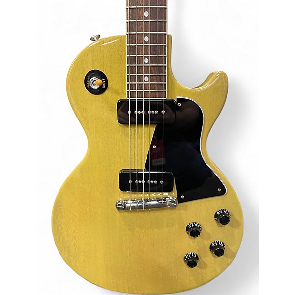Used Gibson Les Paul Special P90 TV Yellow Solid Body Electric Guitar