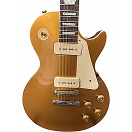 Used Gibson Les Paul Standard 50s P90 Gold Top Solid Body Electric Guitar