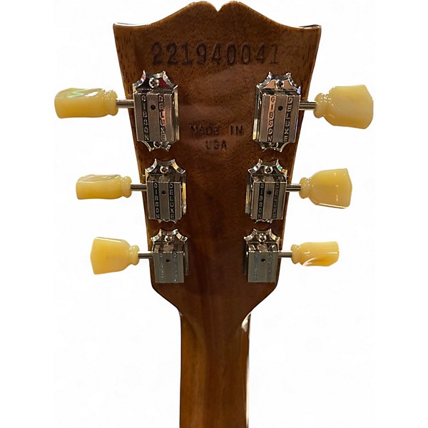 Used Gibson Les Paul Standard 50s P90 Gold Top Solid Body Electric Guitar