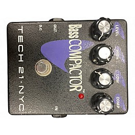 Used Tech 21 Bass Compactor Effect Pedal