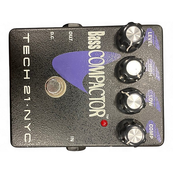 Used Tech 21 Bass Compactor Effect Pedal