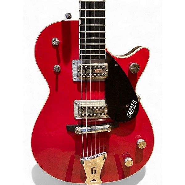 Used 2000s Gretsch Guitars G6131 Jet Firebird Red Solid Body Electric Guitar