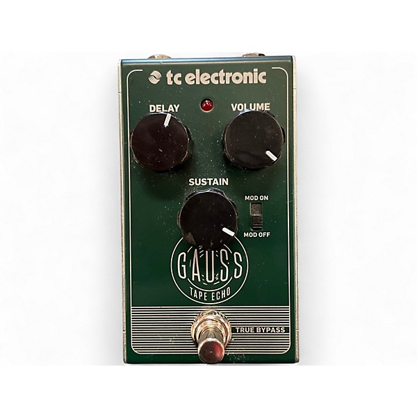 Used TC Electronic Gauss Echo Pedal