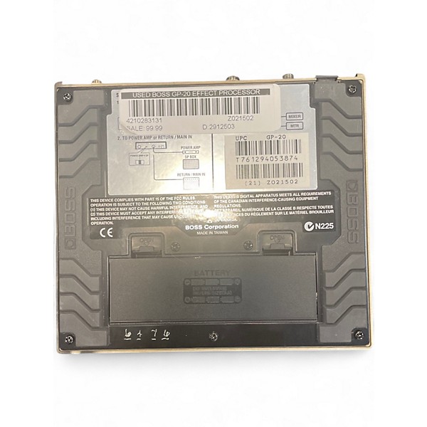 Used BOSS GP-20 Effect Processor