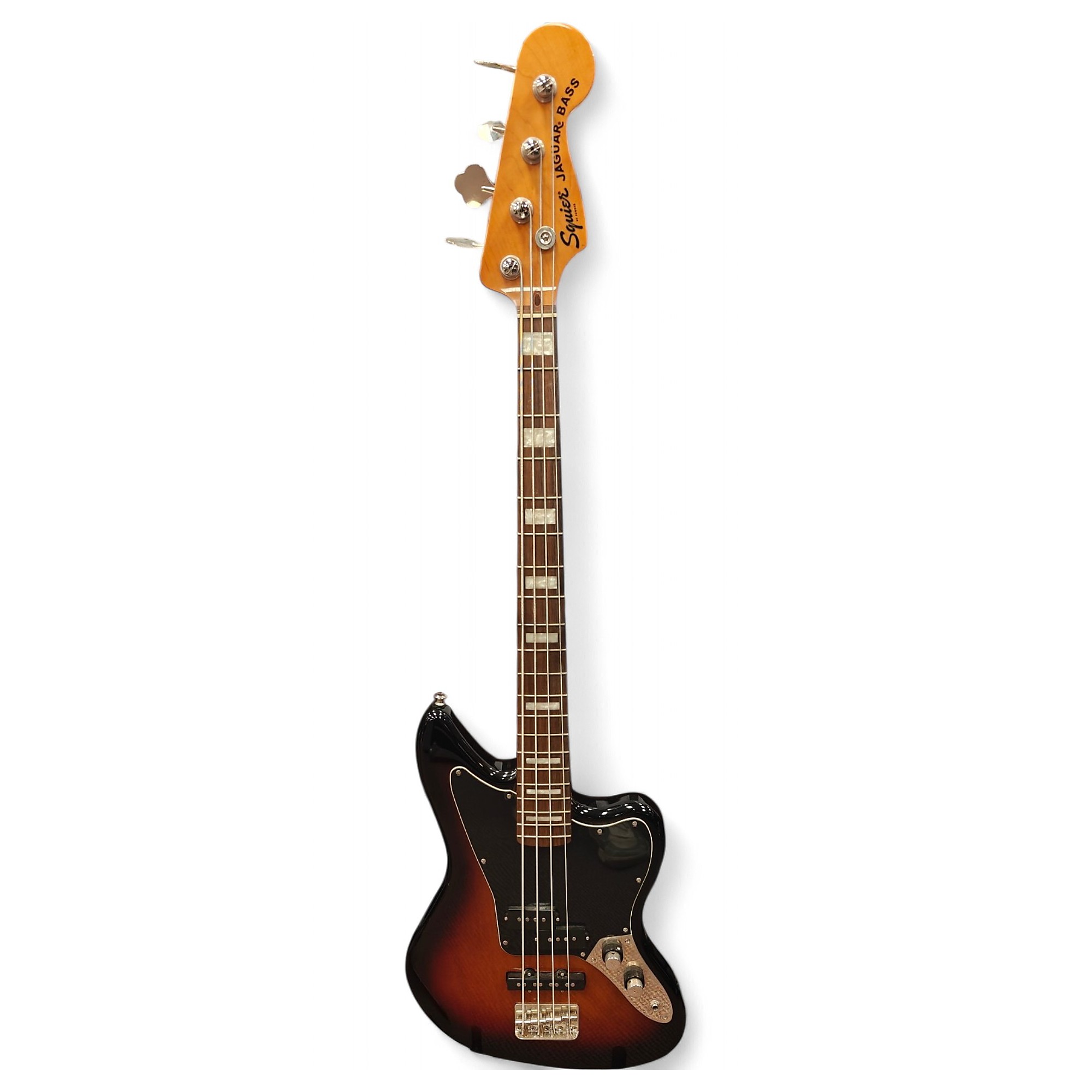 Used Squier Classic Vibe Jaguar Bass 2 Tone Sunburst