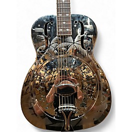 Used Royall west end metal Resonator Guitar