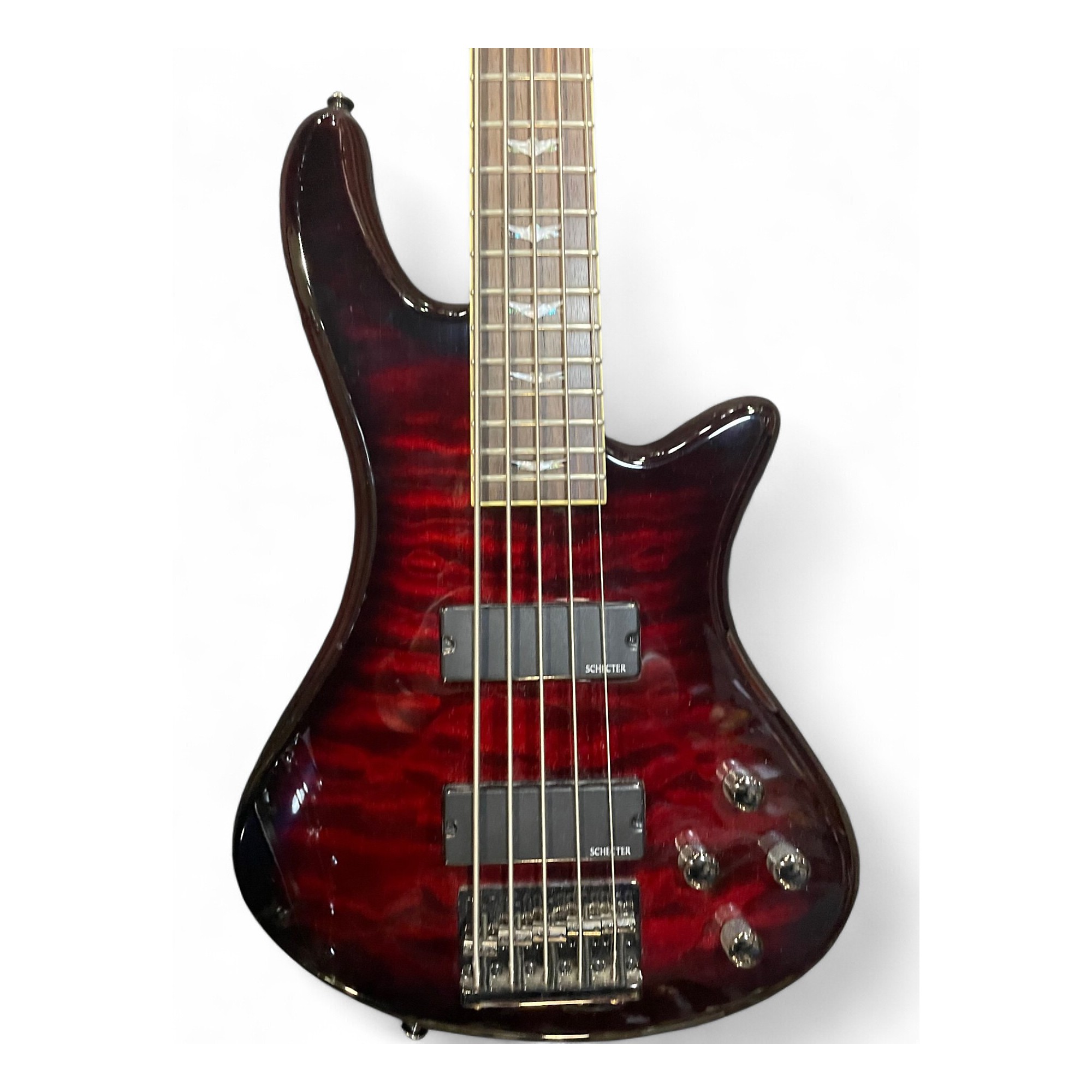 Used Schecter Guitar Research Stiletto Extreme 5 String