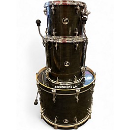 Used SONOR 3 Piece Arena  Black Drum Kit