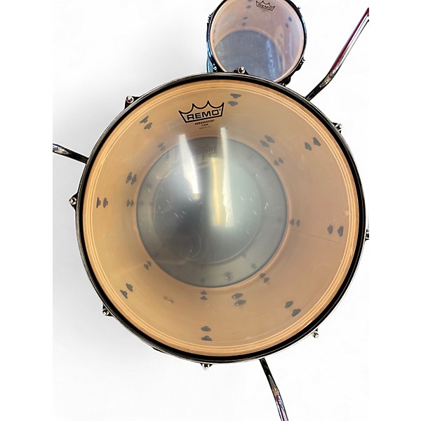 Used Pearl 3 Piece Masterworks Metallic Green Drum Kit