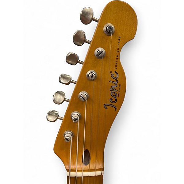 Used Iconic Custom Guitars V52T YELLOW  Solid Body Electric Guitar