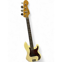 Used Squier Classic Vibe 1960S Precision Bass Olympic White Electric Bass Guitar