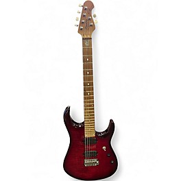 Used Sterling by Music Man John Petrucci 150D Trans Red Solid Body Electric Guitar