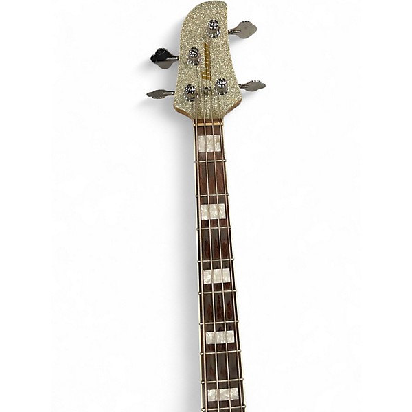 Used Ibanez TMB310 1P-01 Silver Sparkle Electric Bass Guitar