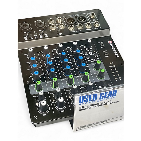 Used Harbinger LV8 8 Channel Unpowered Mixer