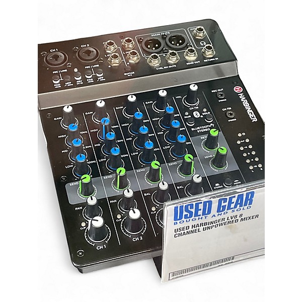 Used Harbinger LV8 8 Channel Unpowered Mixer