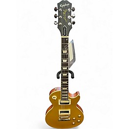 Used Epiphone Les Paul Traditional Pro IV GOLD TOP Solid Body Electric Guitar