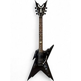 Used Dean Dime Razorback V Black Solid Body Electric Guitar