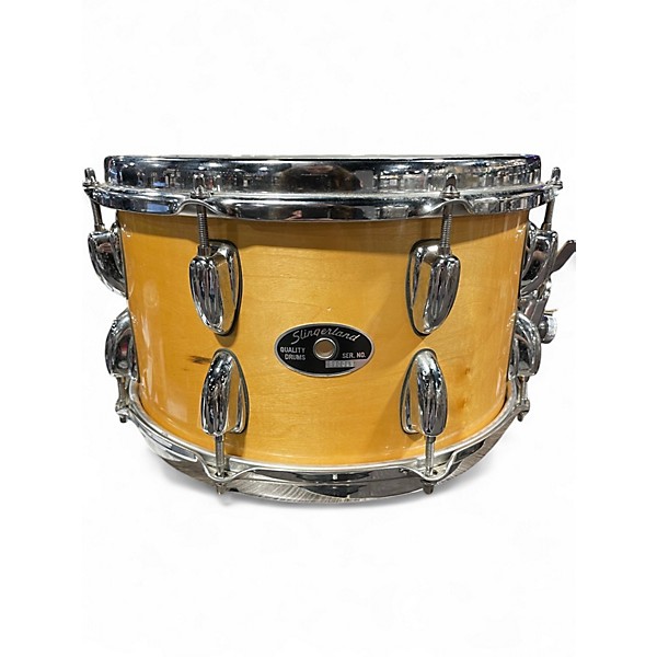 Used Slingerland 13X6.5 Maple Shell Snare Natural Drum