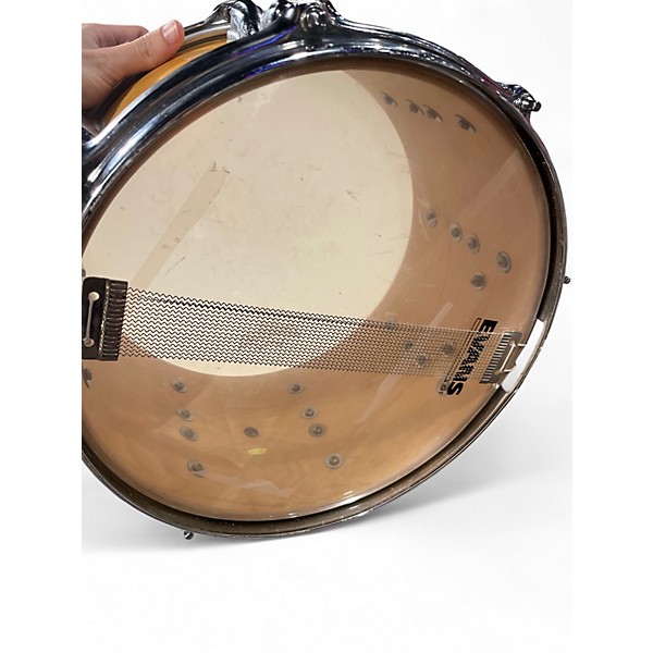 Used Slingerland 13X6.5 Maple Shell Snare Natural Drum