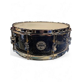 Used PDP by DW 5X14 Concept Series Snare Black sparkle Drum