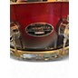 Used PDP by DW 14in Mx Series Snare Red to Black Fade Drum