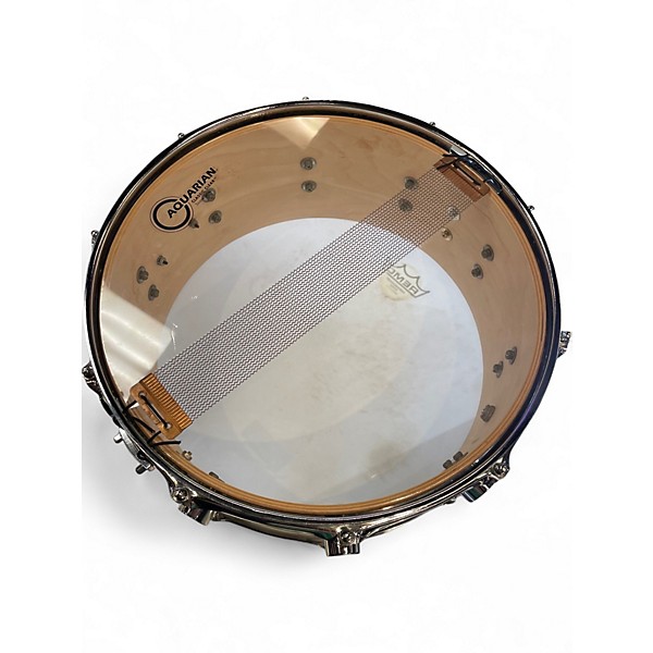 Used PDP by DW 14in Mx Series Snare Red to Black Fade Drum