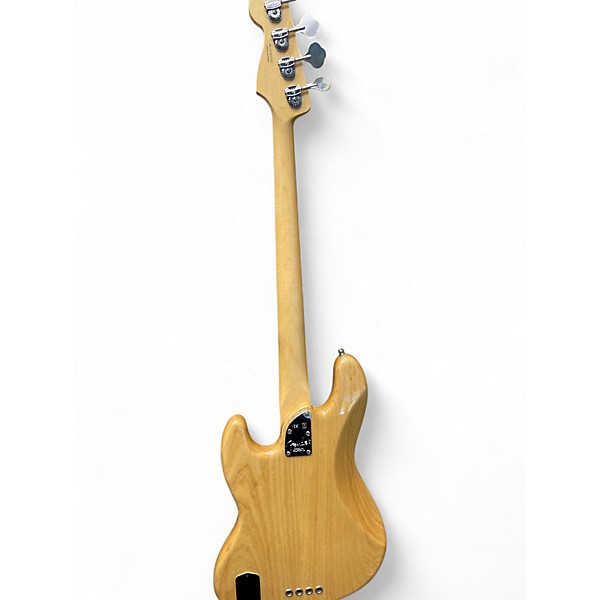 Used 2018 Fender American Elite Jazz Bass ASH NATUTRAL Electric Bass Guitar