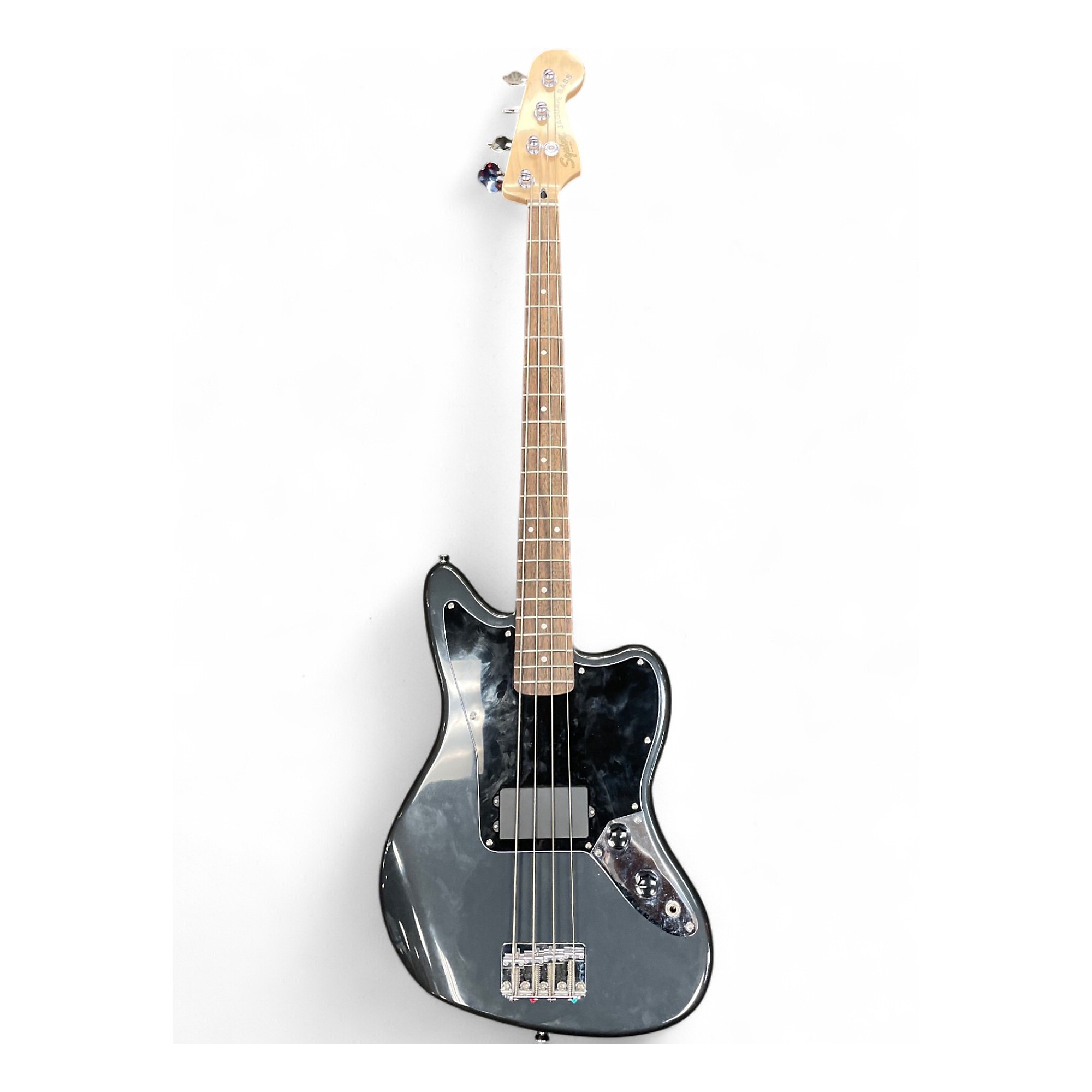 Used Squier Vintage Modified Jaguar Bass Charcoal Electric