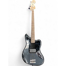 Used Squier Vintage Modified Jaguar Bass Charcoal Electric Bass Guitar