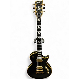 Used ESP E-II Eclipse Satin Black Solid Body Electric Guitar