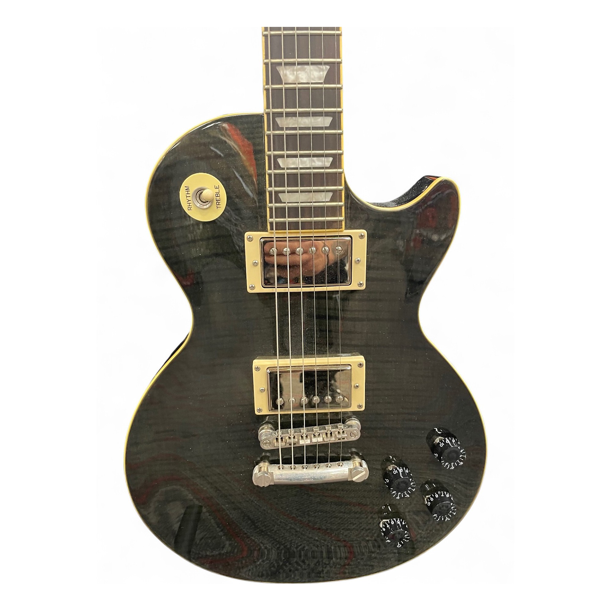 ギター Epiphone Les Paul 1960 Tribute Plus Epiphone Les Paul Tribute Plus - Vintage Sunburst Reviews