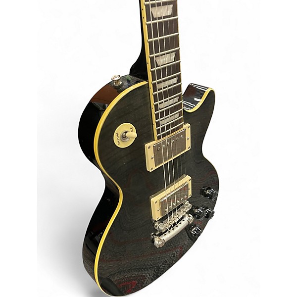 Used Epiphone Les Paul 1960 Tribute Plus Trans Gray Solid Body Electric Guitar