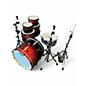 Used Mapex 6 Piece armory magma sparkle Drum Kit