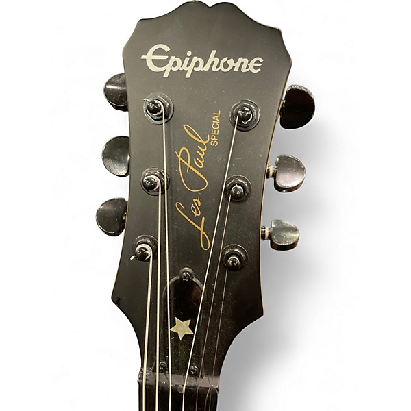 Used Epiphone Les Paul Special YELLOW Solid Body Electric Guitar