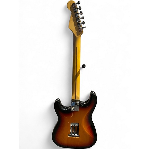 Used Fender American Deluxe Stratocaster 2 Tone Sunburst Solid Body Electric Guitar