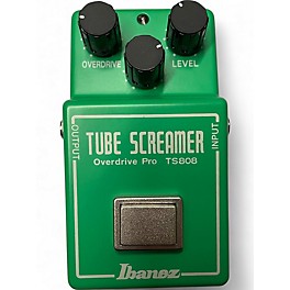 Used Ibanez TS808 Reissue Tube Screamer Distortion Effect Pedal