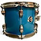 Used Ludwig 5 Piece Element Evolution Blue Drum Kit