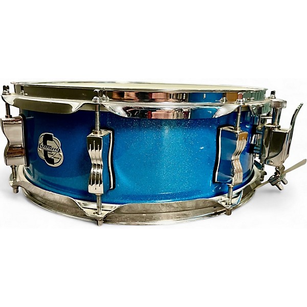 Used Ludwig 5 Piece Element Evolution Blue Drum Kit