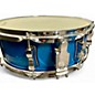 Used Ludwig 5 Piece Element Evolution Blue Drum Kit