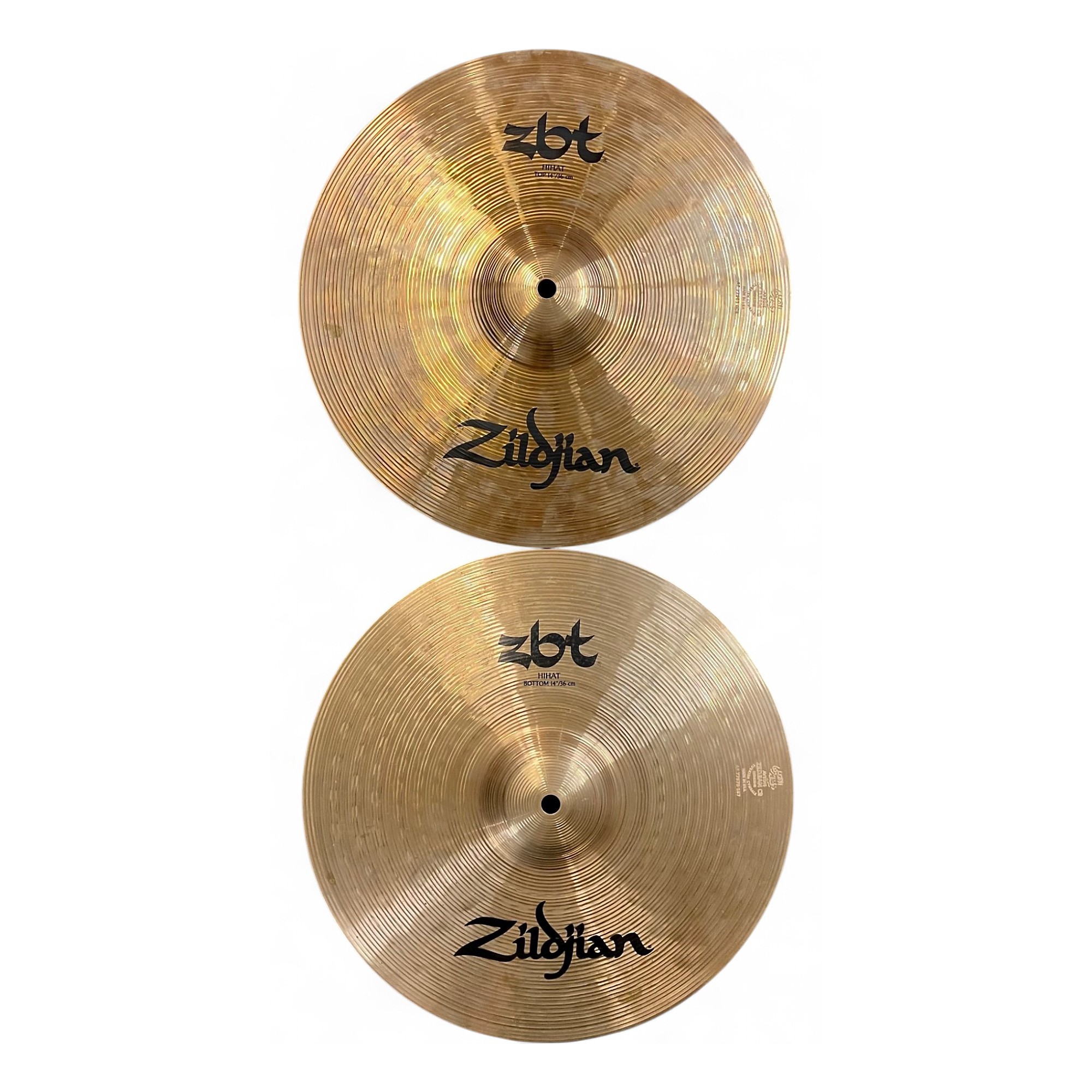 洋楽 G-Rap Tucept Khrabe Hi Jones Used Zildjian 14in ZBT Hi Hat Pair Cymbal 33 | Guitar Center